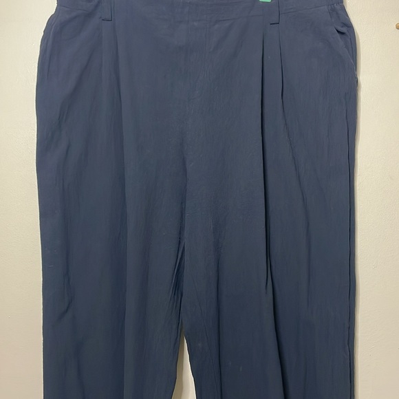 Halara Plicated Side Pocket Straight Leg Work Plus Size Pants - Picture 3 of 12